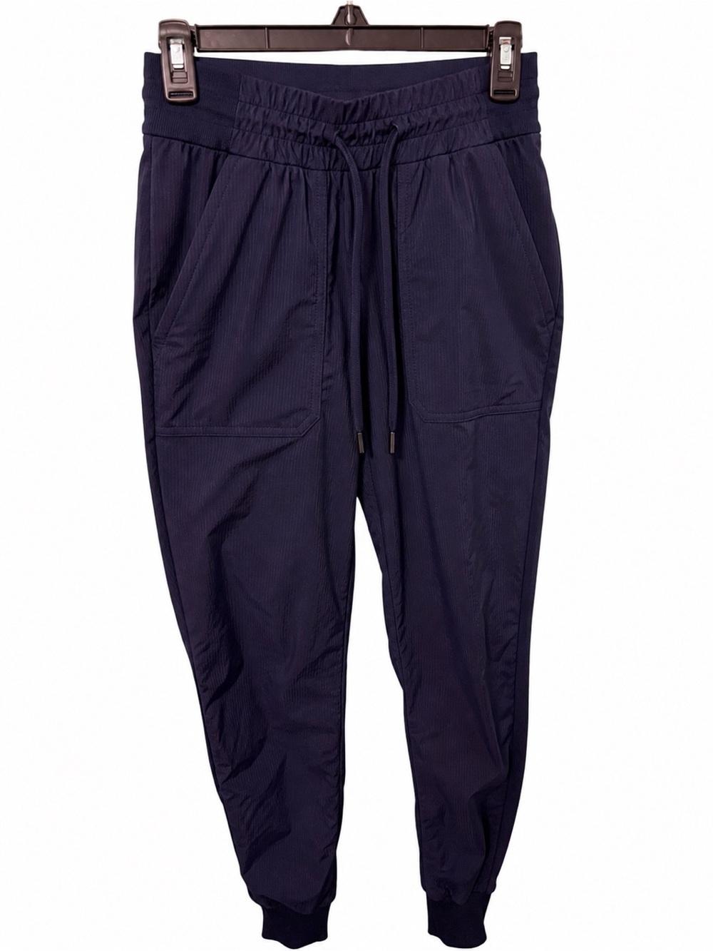 ✨ Lululemon Stretch Jogger Pants Navy Blue Size 4 Athletic Travel Casual ✨